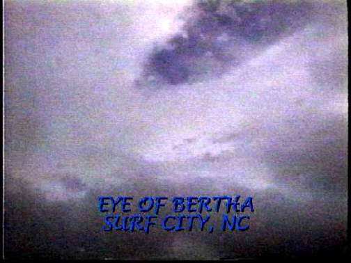 Hurricanes Fran & Bertha--Live on DVD